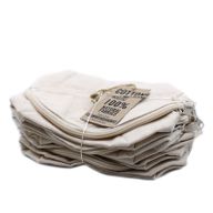 Toaletna Torbica od Prirodnog Pamuka 10 oz - 18x10x7 cm