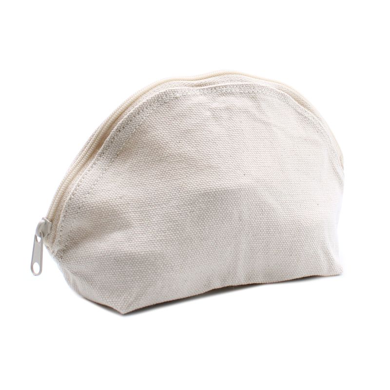 Toaletna Torbica od Prirodnog Pamuka 10 oz - 18x10x7 cm