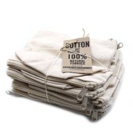 Toaletna Torbica od Prirodnog Pamuka 10 oz - 12x14x7 cm