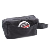 Crna Pamučna Toaletna Torbica 10 oz - 20x12x6 cm