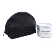 Crna Pamučna Toaletna Torbica 10 oz - 18x10x7 cm