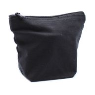 Crna Pamučna Toaletna Torbica 10 oz - 12x14x7 cm