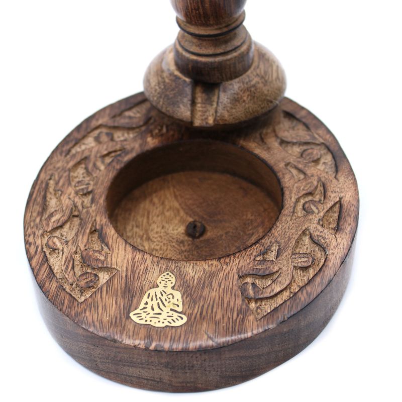 Mali Refluksni Plamenik od Drveta Manga - Buda