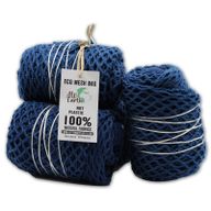 Mrežasta Torba od Čistog Pamuka - Denim