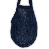 Mrežasta Torba od Čistog Pamuka - Denim