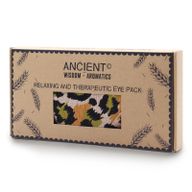 Jastučić za Oči od Prirodnog Pamuka Lavanda i Pšenica u poklon kutiji -Noćni Leopard