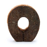 Rustikalna Slova od Kore Drveta - "O" - 7cm