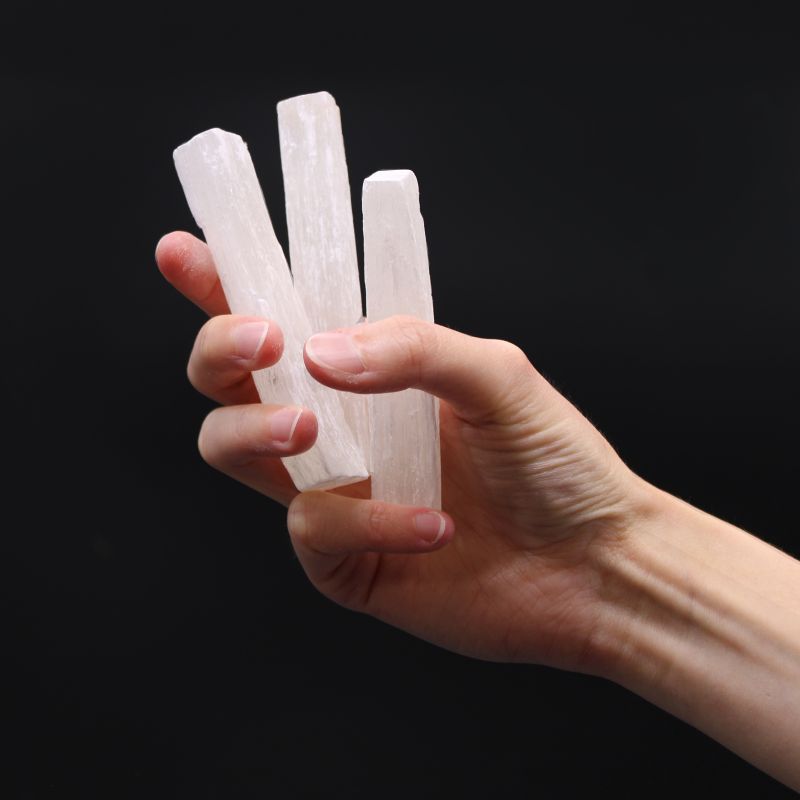 Neobrađeni Selenitni Štapić 7-10 cm - Prirodni Kamen