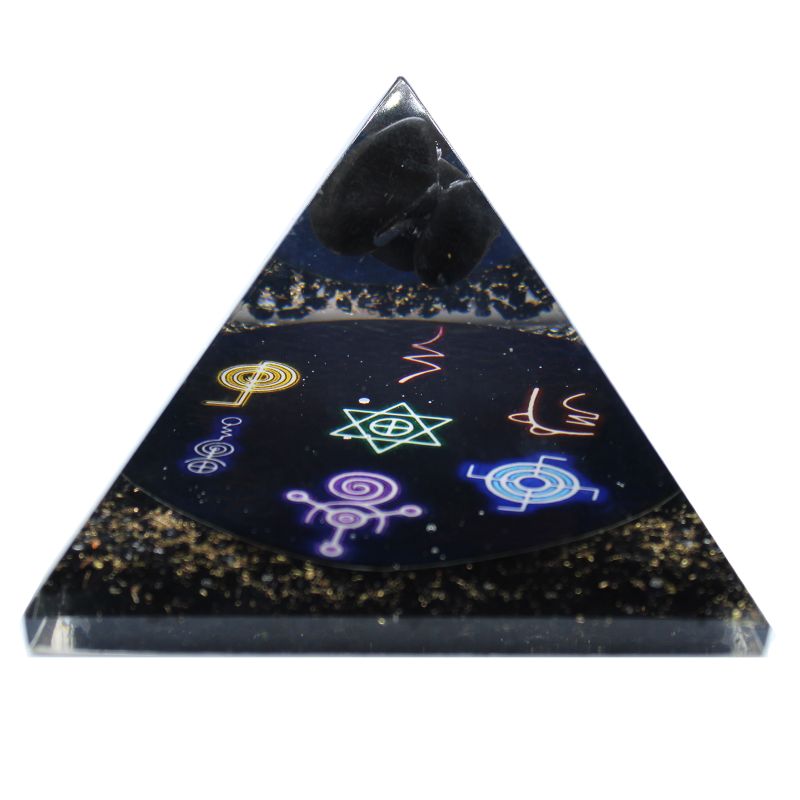 Orgonitna Piramida 90mm - Ponoćni Reiki