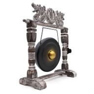 Mali Gong sa Stalkom - 25cm - Crna