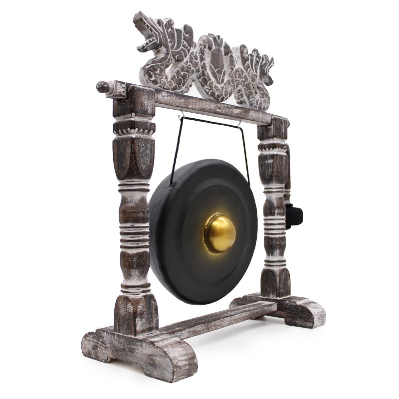 Mali Gong sa Stalkom - 25cm - Crna