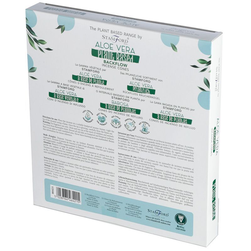 Povratni Biljni Mirisni Čunjići - Aloe Vera
