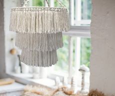 Macrame Pleteni Luster - Prirodna