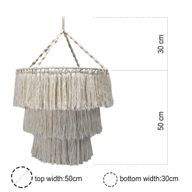 Macrame Pleteni Luster - Prirodna