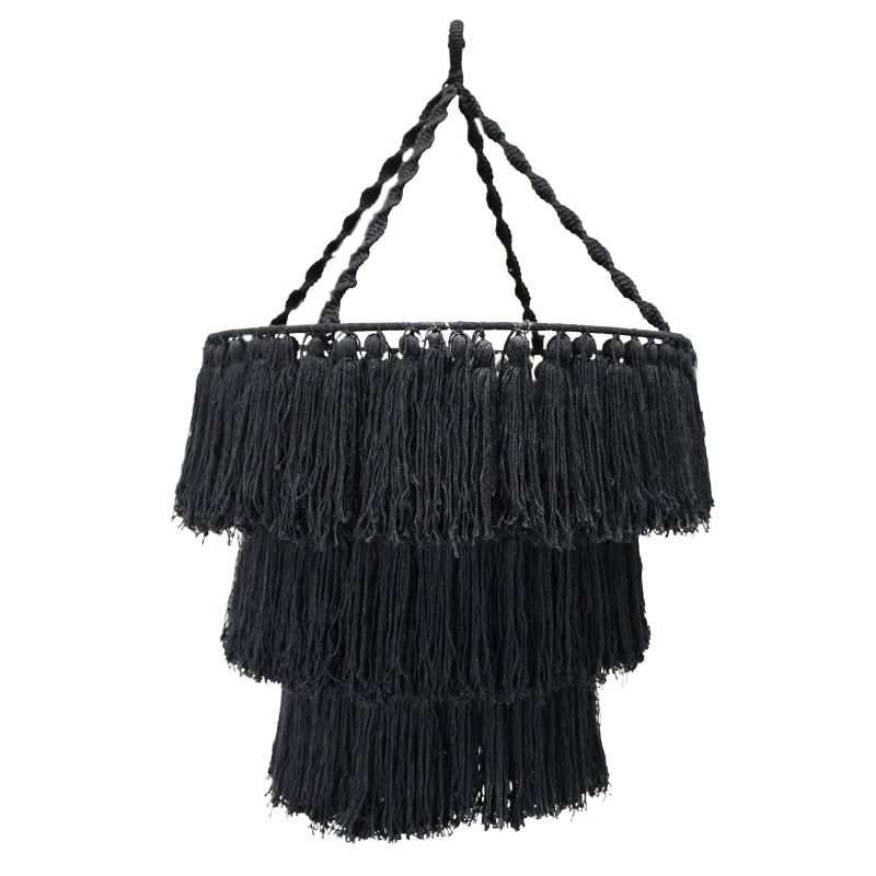 Macrame Pleteni Luster - Crna