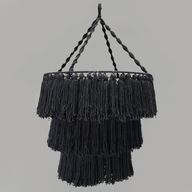 Macrame Pleteni Luster - Crna