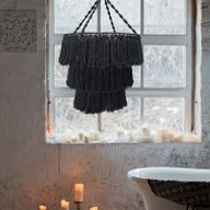 Macrame Pleteni Luster - Crna