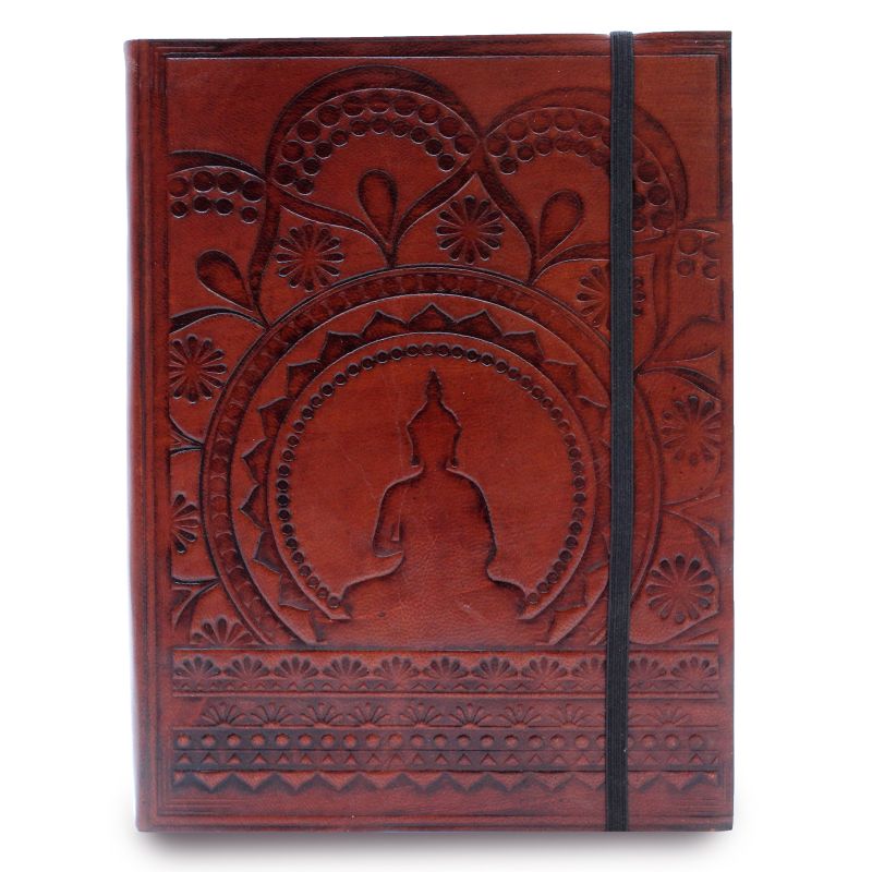 Srednja Bilježnica s Remenom - Tibetanska Mandala