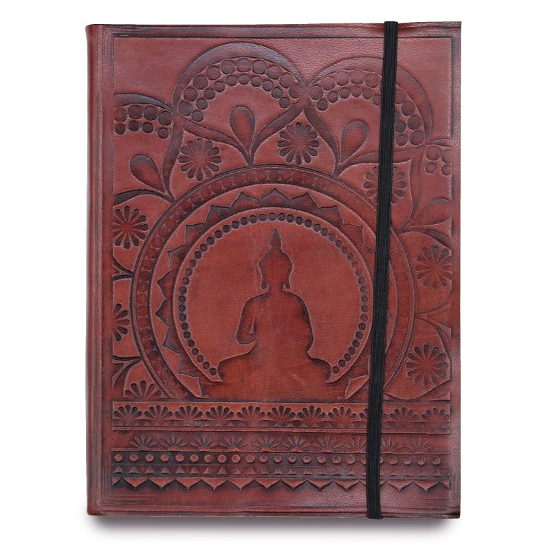 Srednja Bilježnica s Remenom - Tibetanska Mandala