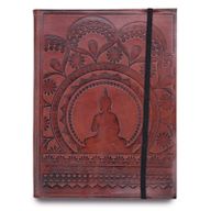 Srednja Bilježnica s Remenom - Tibetanska Mandala