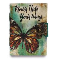 Kožna Bilježnica Pohabanih Rubova - "Never Hide Your Wings"