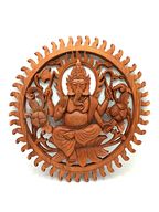 Izrezbarena Ploča - Ganesha 40cm