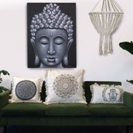 Mandala Lotus Jastučnica - 60x60cm - Bronza