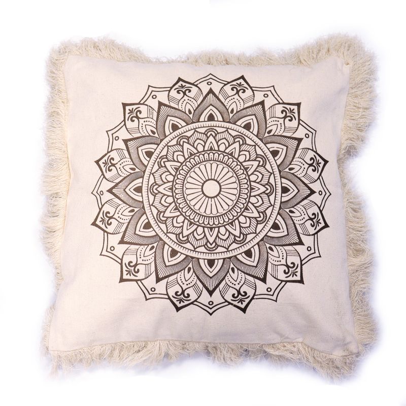 Mandala Lotus Jastučnica - 60x60cm - Bronza