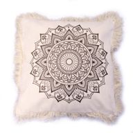 Mandala Lotus Jastučnica - 60x60cm - Bronza