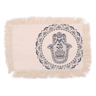 Hamsa Mandala Jastučnica - 30x50cm - Zelena