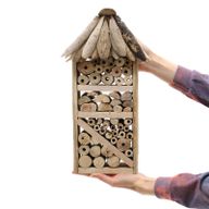 Visoka Kućica za Pčele i Insekte od Naplavljenog Drva