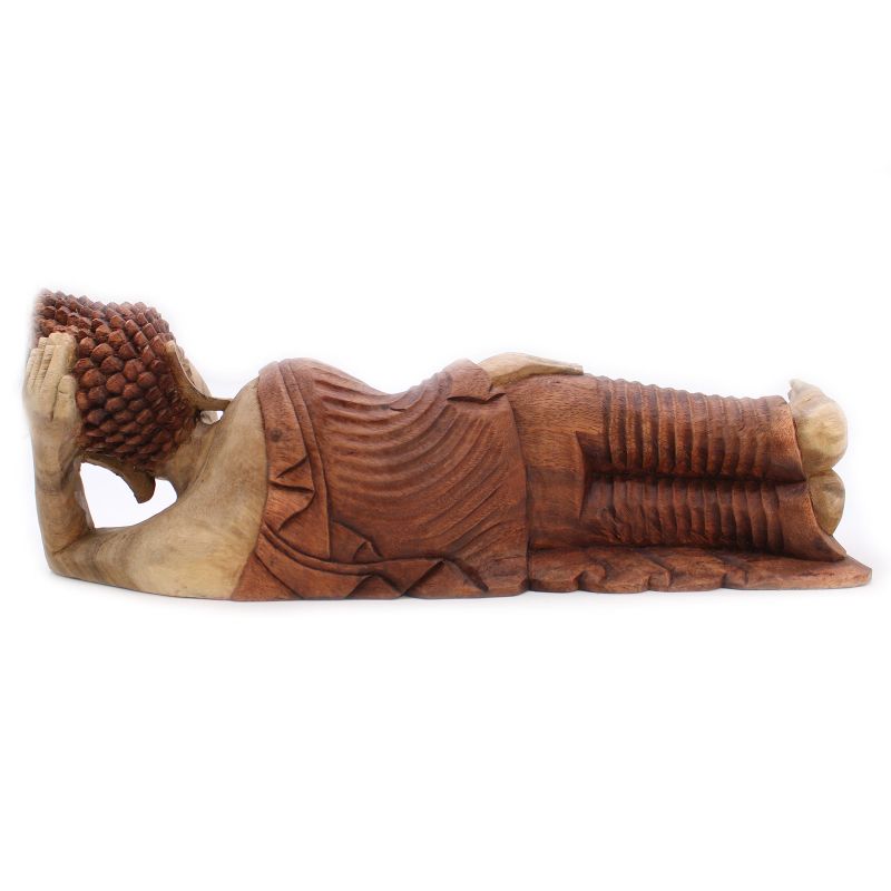 Ručno Izrezbarena Buddha Statua - Spavanje 50cm