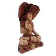 Ručno Izrezbarena Statua - Shiva s Kobrom 50cm