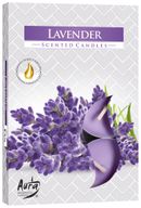 Set od 6 Čajnih Svijeća - Lavanda