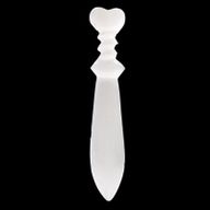 Veliki Selenitni Ritualni Nož - Spirala (25cm)