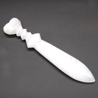 Veliki Selenitni Ritualni Nož - Spirala (25cm)