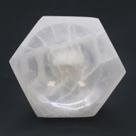 Selenitna Zdjelica - Šestokutna - 10cm