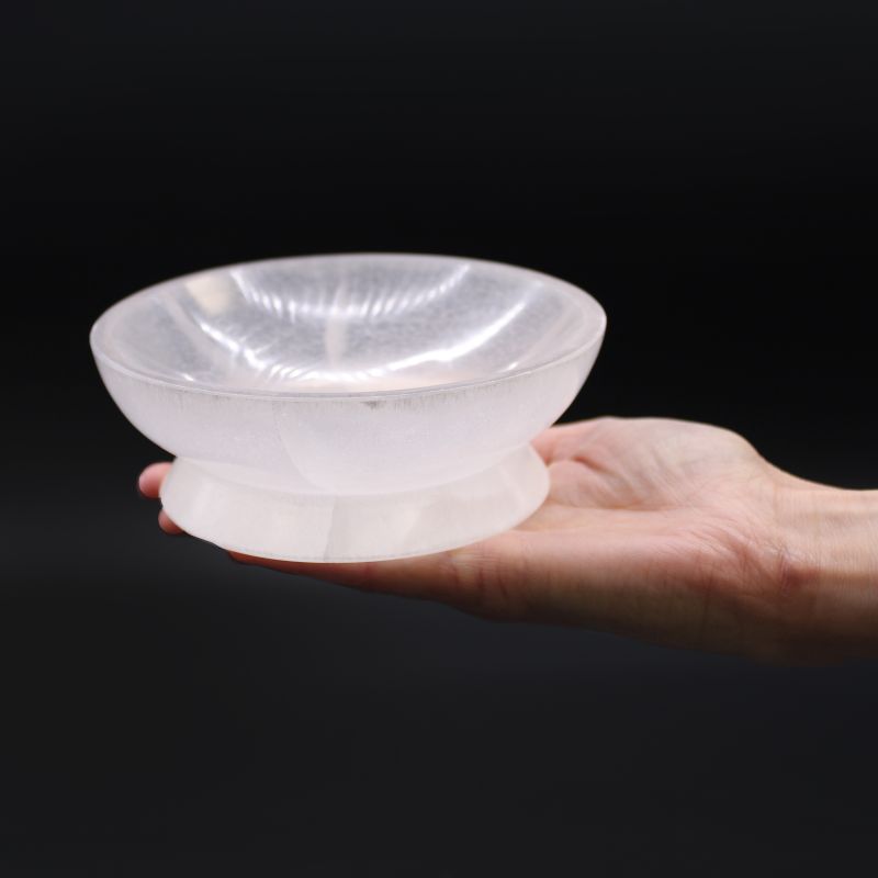 Selenitna Ritualna Zdjelica - 15cm