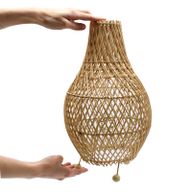 Stolna Lampa od Ratana - Prirodna