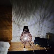 Stolna Lampa od Ratana - Prirodna