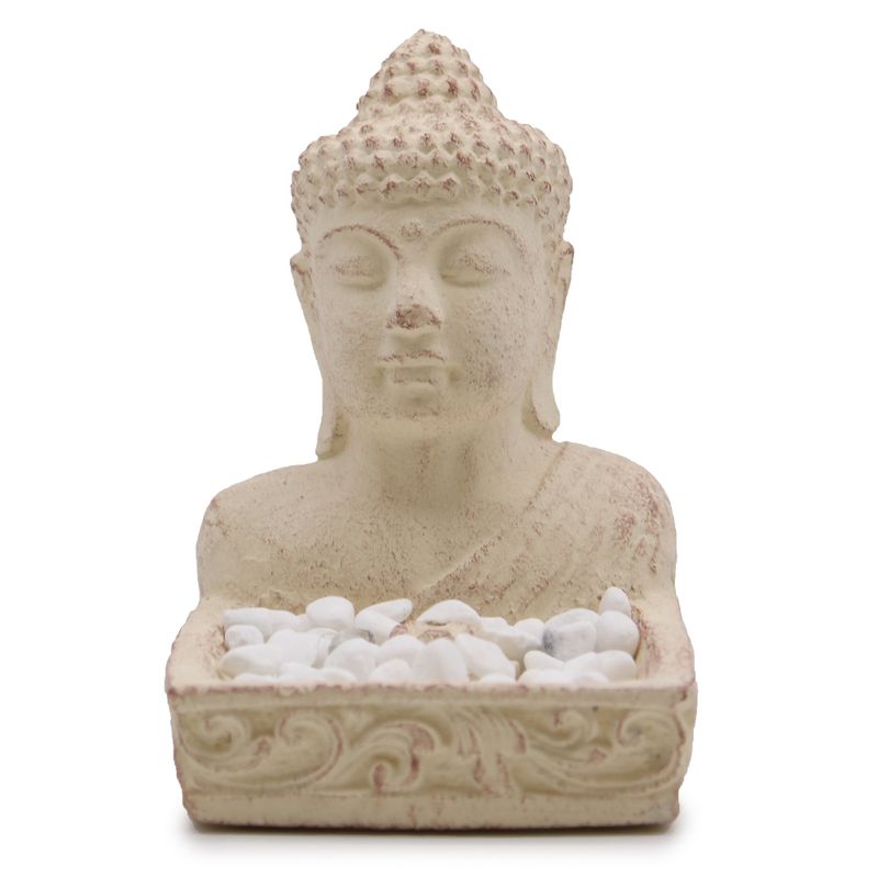 Buddha Fengshui Držač za Mirisne Štapiće - Krem