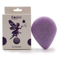 Konjac Spužva (Oblik Suze) - Lavanda - Umirujuća