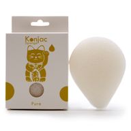 Konjac Spužva (Oblik Suze) - Prirodna - Za Osjetljivu Kožu