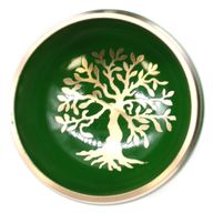 Set Zvučna Zdjela Drvo Života - Zelena 10.7cm