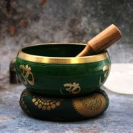 Velika Set Zvučna Zdjela Drvo Života - Zelena 14cm