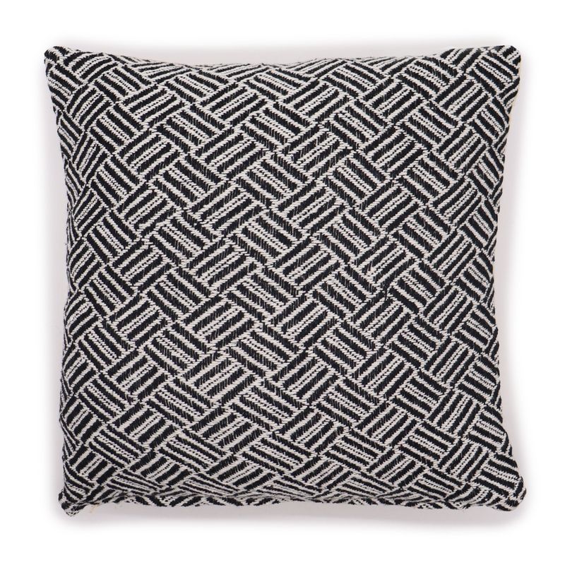 Navlaka za Jastuk - Criss-Cross - Crna - 40x40cm