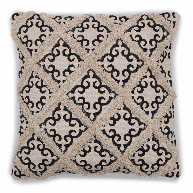 Navlaka za Jastuk - Lux Criss-Cross i Print - 45x45cm