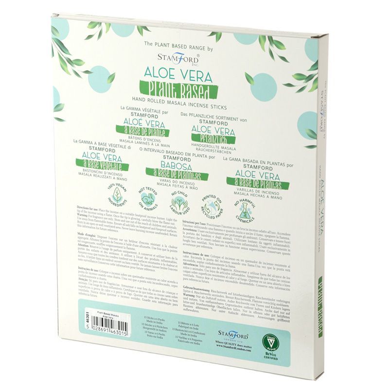 Biljni Štapići Tamjana Masala - Aloe Vera