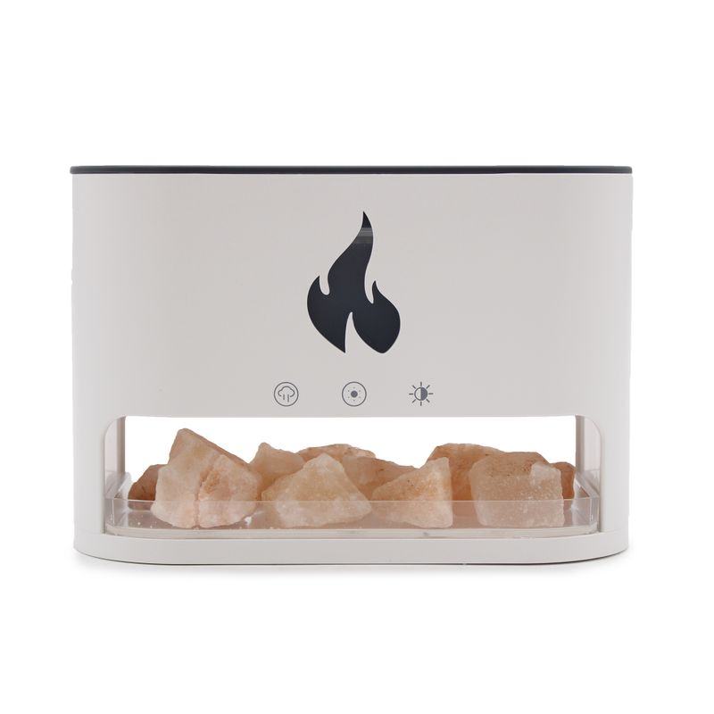 Blaze Aroma Difuzor s Efektom Plamena i Himalajskom Soli - USB-C