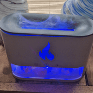 Blaze Aroma Difuzor s Efektom Plamena i Himalajskom Soli - USB-C